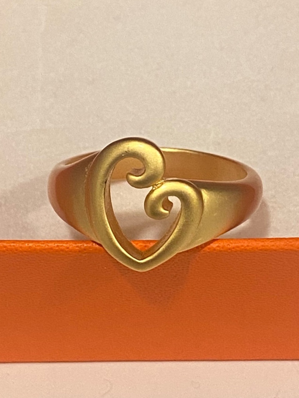 Love Heart Ring Size 9